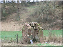 NY4642 : Old outside toilet at Troughfoot !! by julie youle