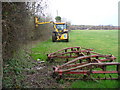 Hedge-cutting, Warnborough Green