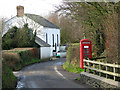 Phonebox at Alminstone Cross