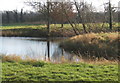 Pond close to Cooper Road