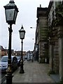 Ornate lampposts on Dumbarton Road