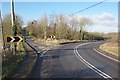 Junction of Wood End Lane and the B587 to Derby