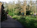 Road on the Knowlton estate