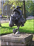NS5766 : Lobey Dosser statue by Richard Keltie