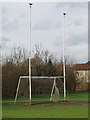 Gaelic football goalposts, Horsenden Hill