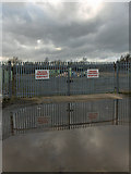TA0222 : Vacant Site Entrance, Humber Road by David Wright