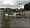 Entrance to Vacant Industrial Site