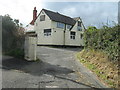 The entrance to the Pen y Cefn Inn