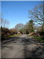 View north along Newton Road