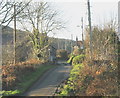 Entering the hamlet of Mynydd Nefyn