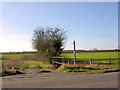 Footpath sign