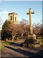 Entrance to Darton All Saints Churchyard