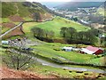 Looking down Cwm Tyleri