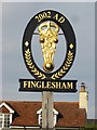 Finglesham village sign