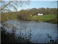 Pub across the River Severn