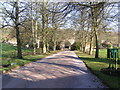 Clearwell Castle  driveway