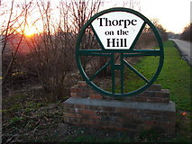 SK9166 : Thorpe on the Hill by Ian Paterson