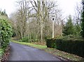 Entrance drive to Caer Beris Manor