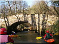 Kayakers on the Exe