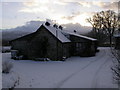 Meadowside in snow