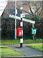 Signpost at Normanton