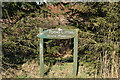 Sign for Robins Cottage, South Redbriggs