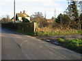 Entrance to Beacon Lane Farm on Beacon Lane