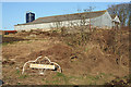 Bedstead sign for Tillyfar Farm