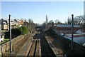 Guiseley Station - looking towards Baildon