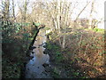 TQ2465 : Pyl Brook in North Cheam by Nigel Cox