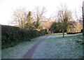 Footpath towards the River Avon, Lower Woodford