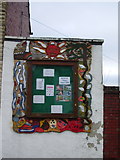 SD7431 : Clayton-le-Moors Community Youth Club, Notice board by Alexander P Kapp
