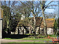 Ham church amongst the trees