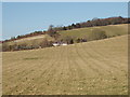 Fields around Harecramp Cottages above Fingest