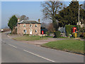 Telephone box and postbox at Greenway Crossroads