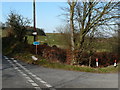 SN5761 : Cyffordd Ffordd ger Bethania / Road junction near Bethania by Ian Medcalf