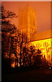 SK9771 : Lincoln Cathedral at dusk by Fractal Angel