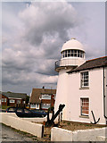 TA1626 : Paull village disused lighthouse by Steve  Fareham