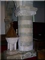 Column, St Michael and All Angels, Coombe Bissett