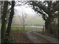 Back entrance to Hyde Farm, Awbridge