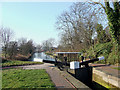 Birmingham Canal below Lock No 17, Wolverhampton