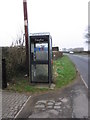 Phone box on the B4270