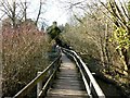 Wherwell - Footbridge Over the River Test