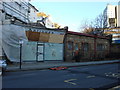 Former shops on Belsize Rd