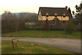 New house at entrance to Abbey Court Farm