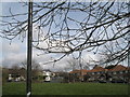 Looking across The Green towards Ludlow Road