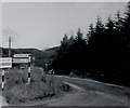 Road junction outside Lochinver, 1966