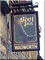 Sign for the Boot Inn, Berwick St James