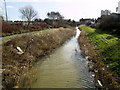 Barmston Drain... complete with rubbish!