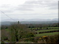 Landscape view of the Mountains of Mourne